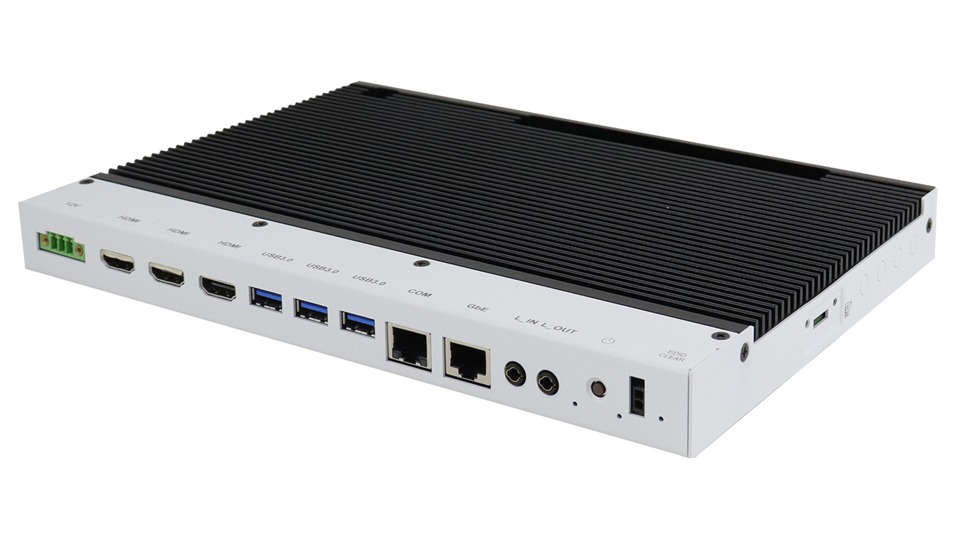 3x 4K Outdoor Ultra-Slim Fanless Digital Signage 5G Player-IBASE Technology Inc.