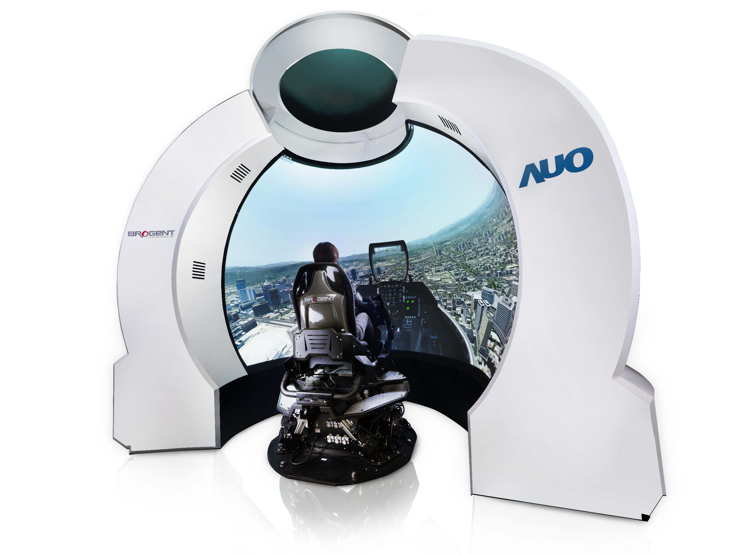 ALED Spherical Tiled Display-AUO Corporation