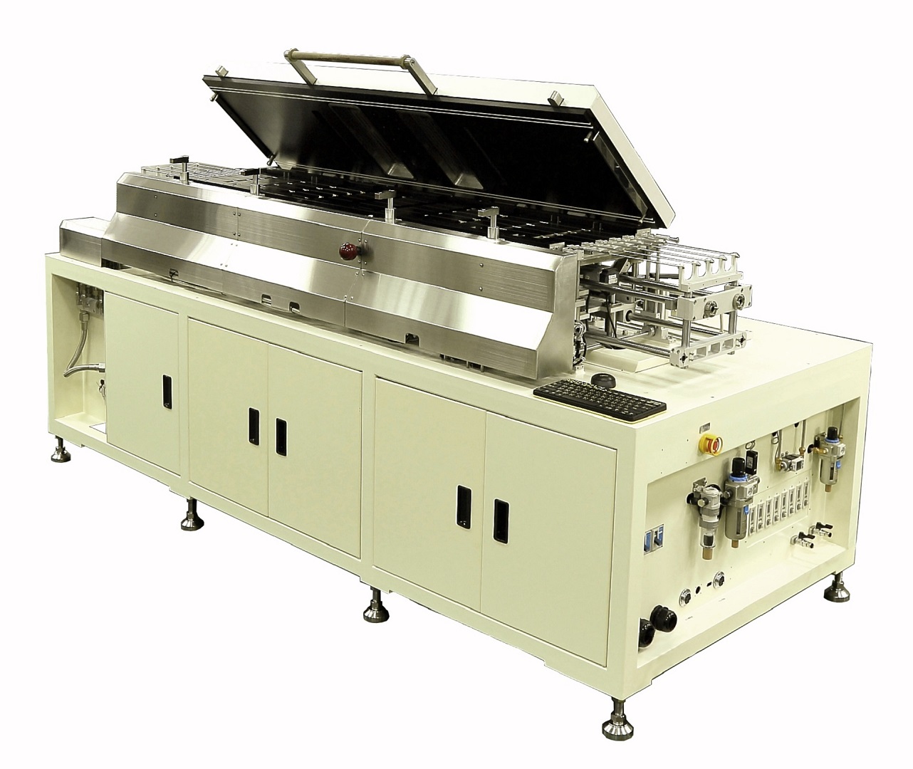 Formic acid vacuum reflow oven