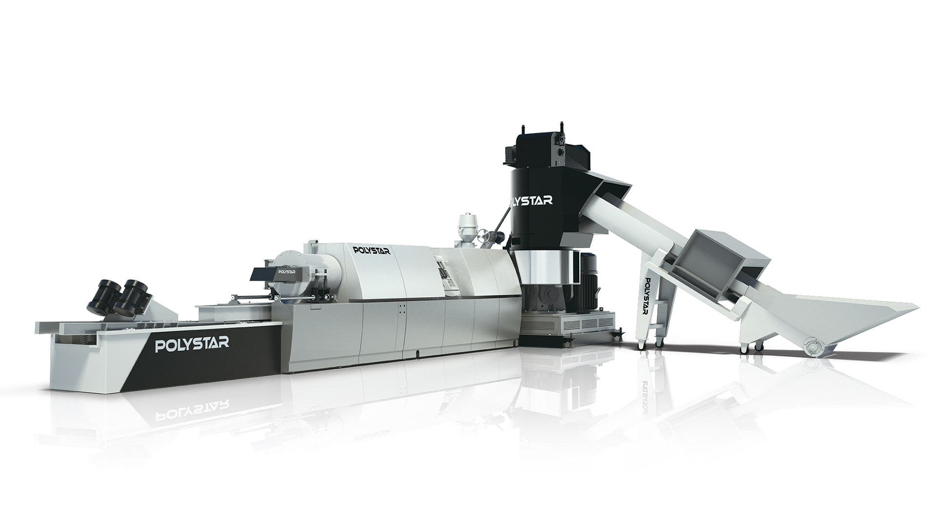 Intelligent Cutter Compactor Integrated Recycling Line