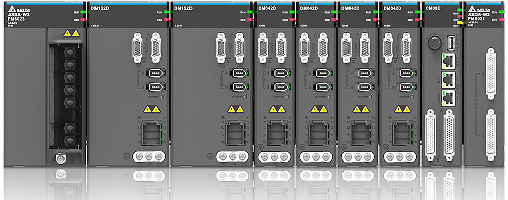 Hệ thống AC Servo điều khiển chuyển động đa trục hiệu suất cao / DELTA ELECTRONICS, INC.