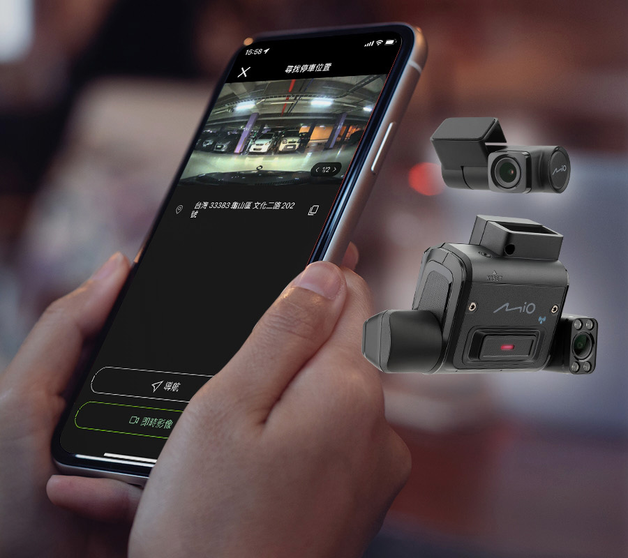 4G LTE Connected Dashcam and App Solution