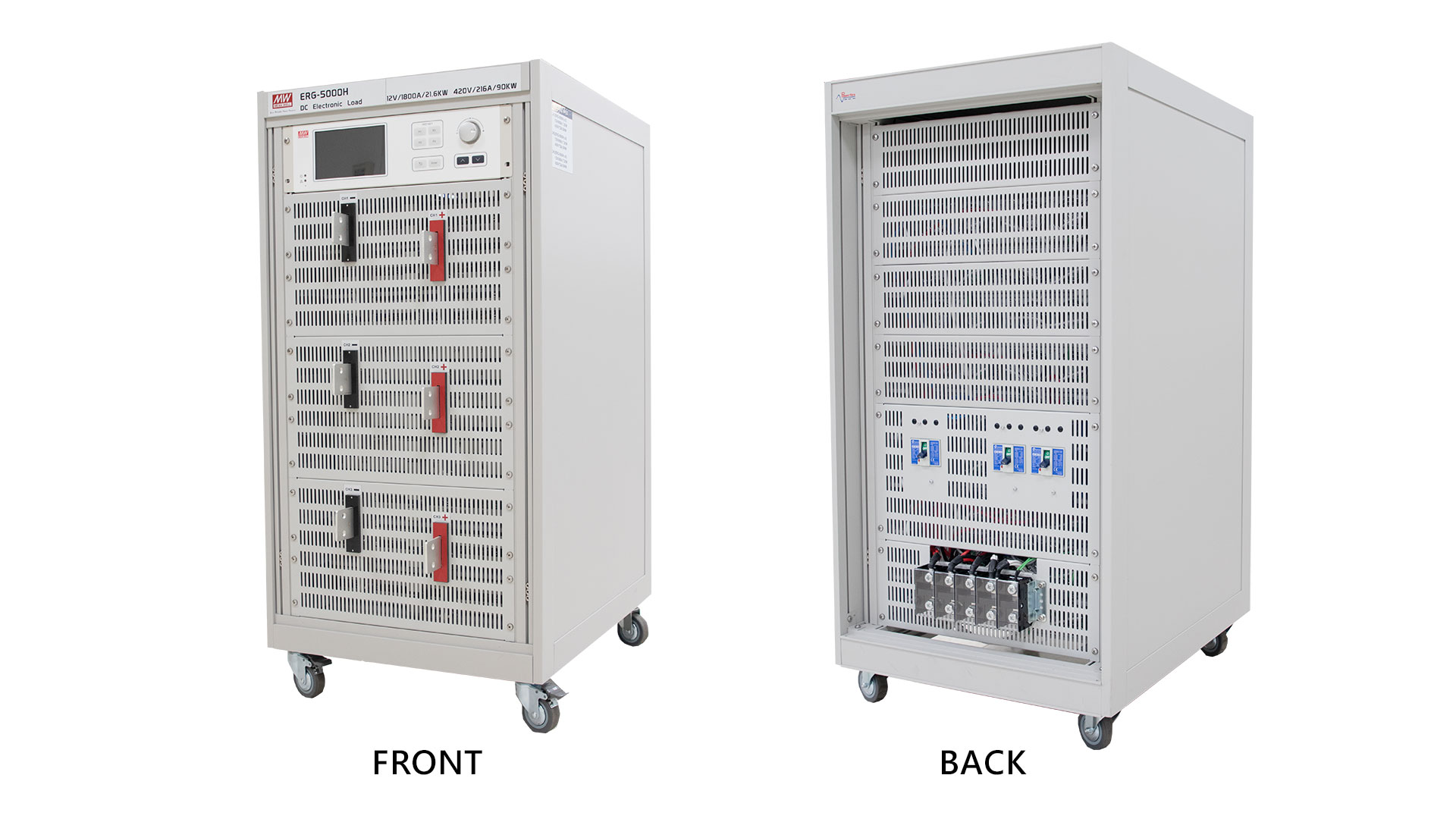 High-efficiency grid-connected aging test system and power management solution