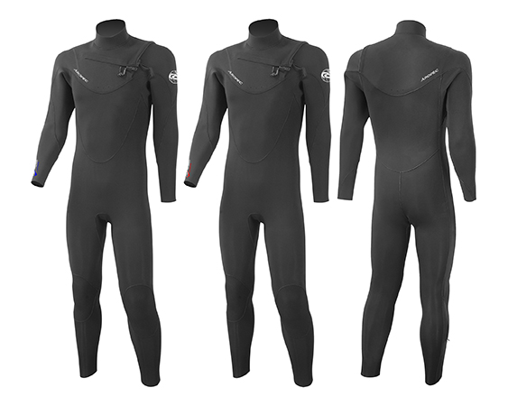 100% Super Stretch Front-zip Surf Wetsuit-Aropec Sports Corp.
