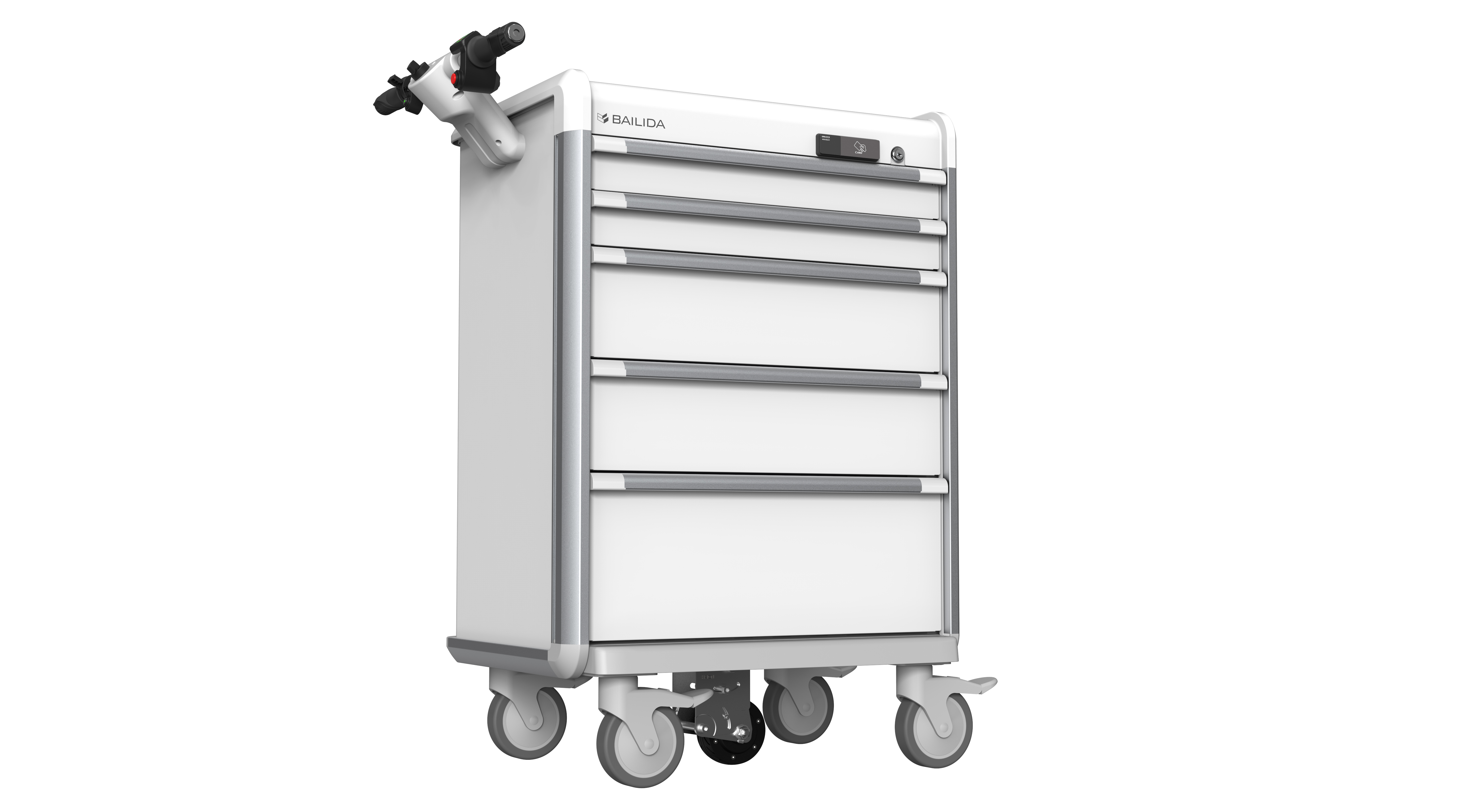 Motorized Treatment Cart With Proximity Lock (EX Series)