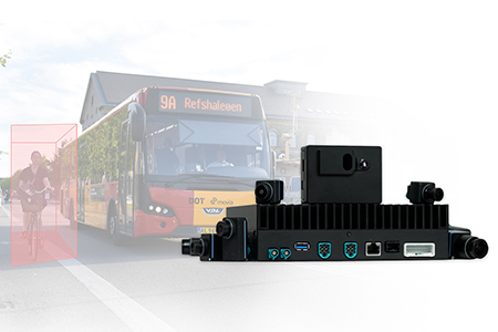 All-in-one ADAS AI Image Recognition System for Commercial Vehicles/E-Bus - oToGuard