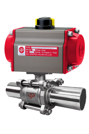 JBF Series High clean stainless steel ball valve-JDV CONTROL VALVES CO., LTD.