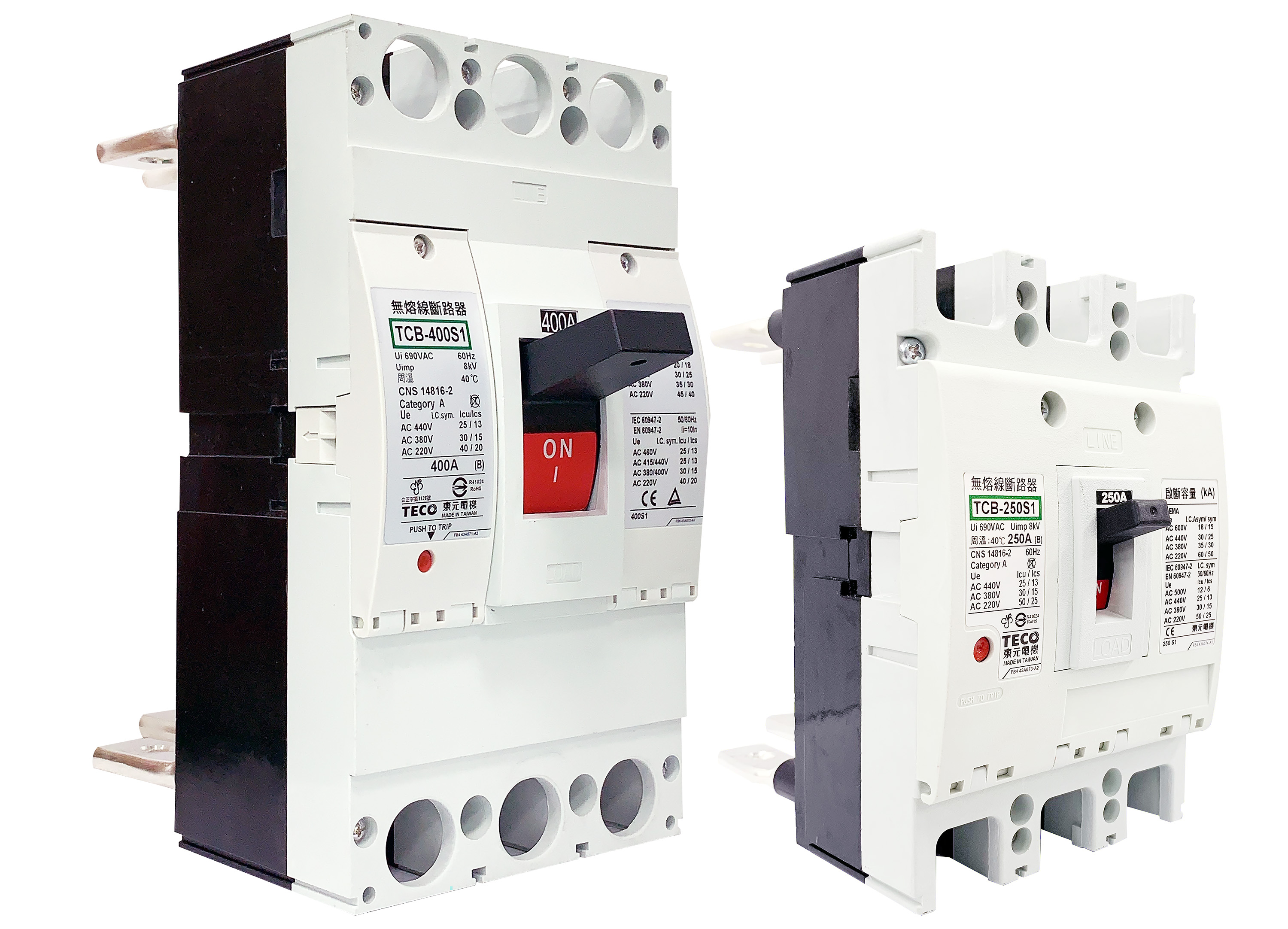 Rear-Connected Modularizes Molded Case Circuit Breakers