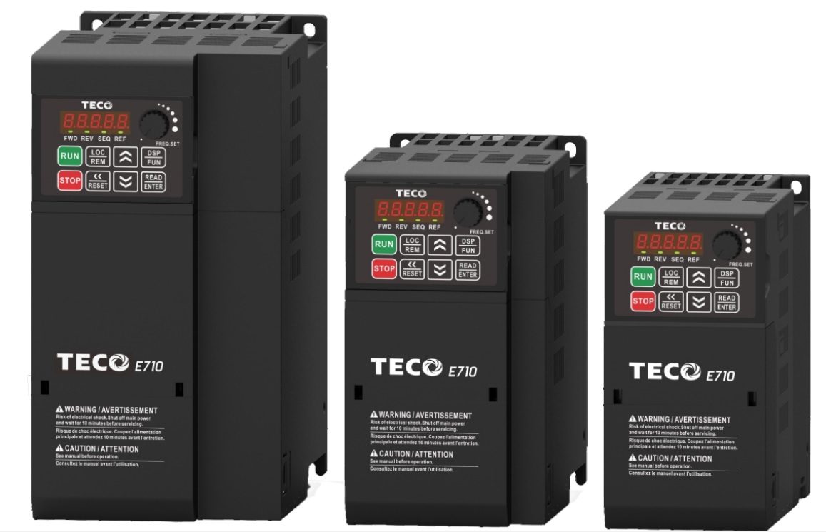E710 Miniaturized Inverter / TECO ELECTRIC & MACHINERY CO., LTD.