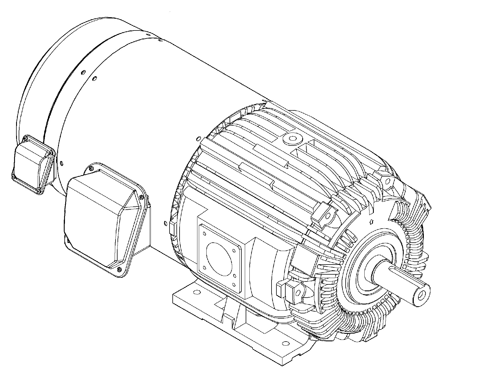 Matrix-based Converter Integrated Induction Motor Drive with High Power Density and Energy Saving