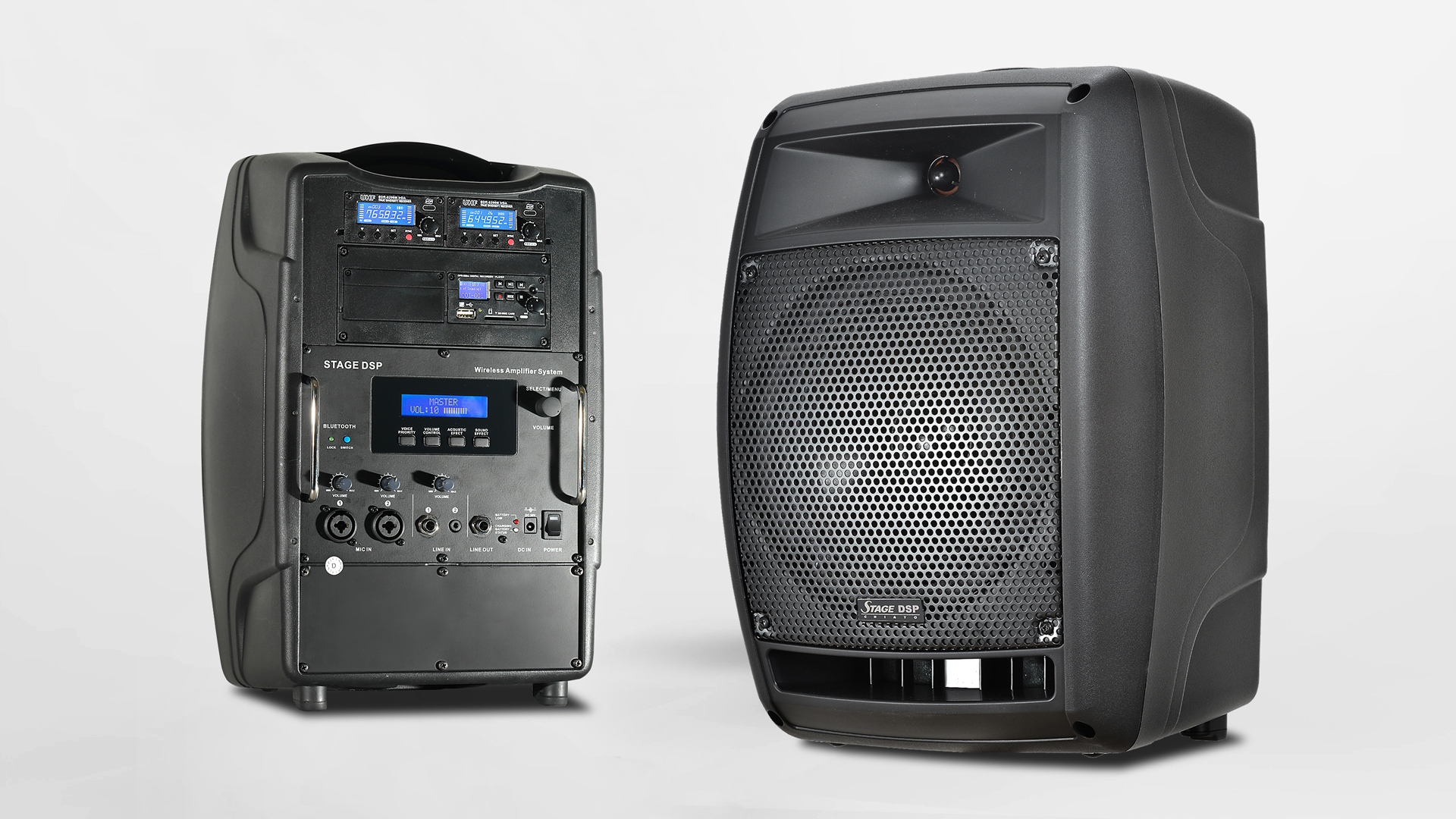 可攜式數位混音擴音機