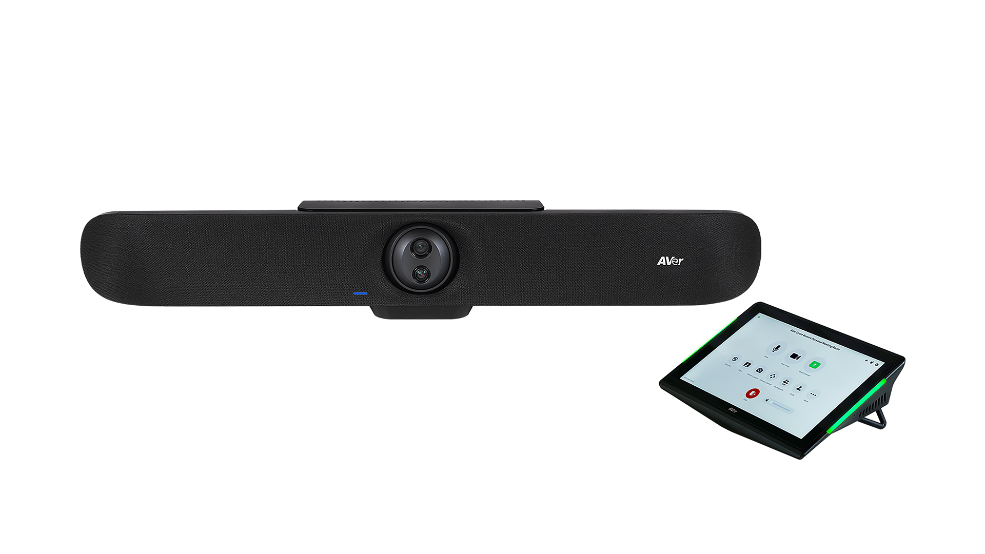 4K Dual Lens Video Bar & Collaboration Touch Panel