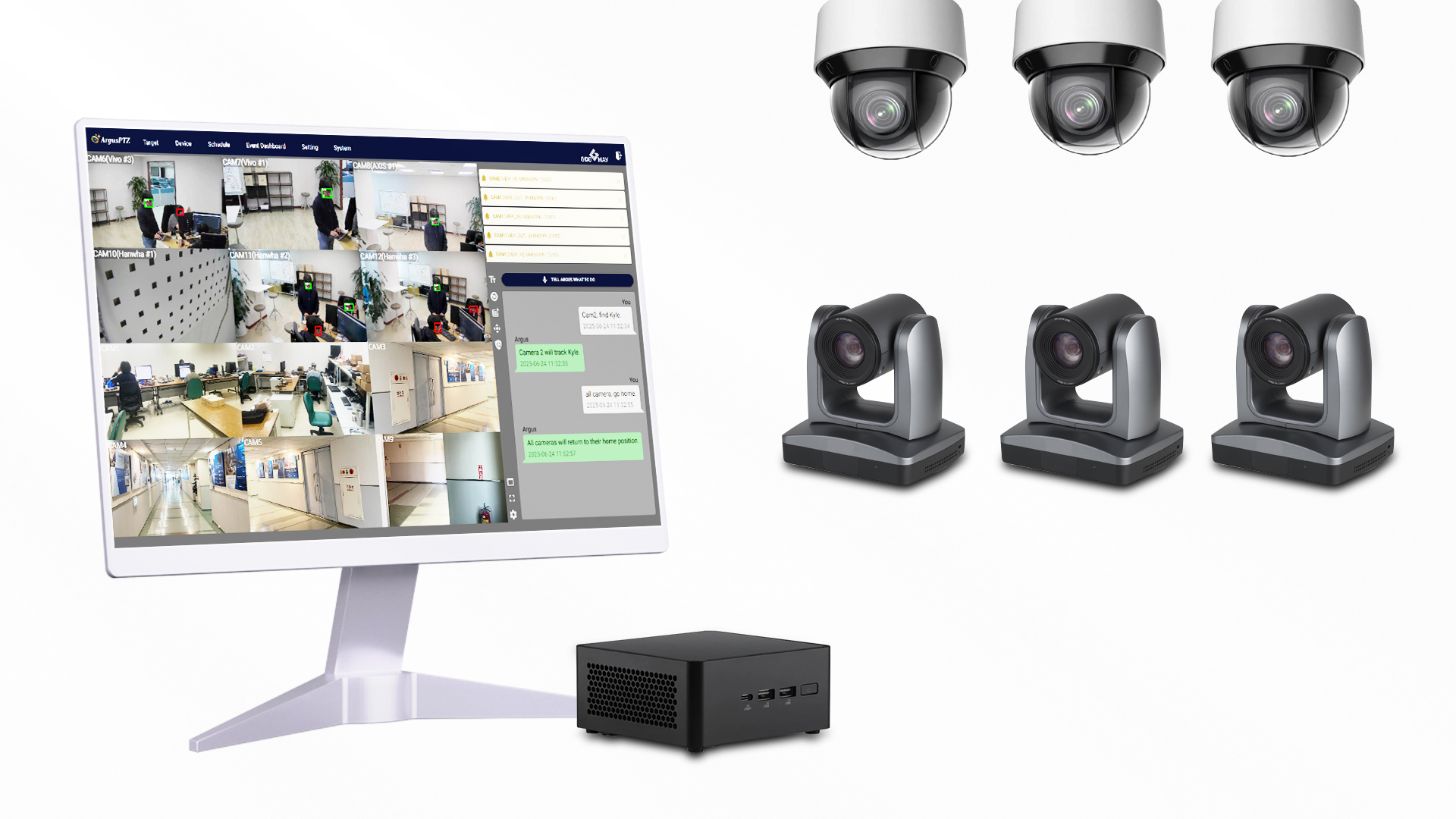 ArgusPTZ-PTZ攝影機群控智慧系統