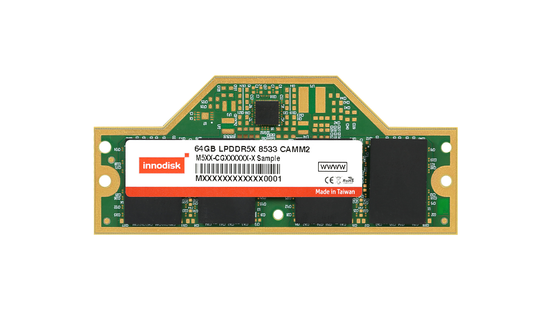LPDDR5X 8533 64GB Low Power Compression Attached Memory Module