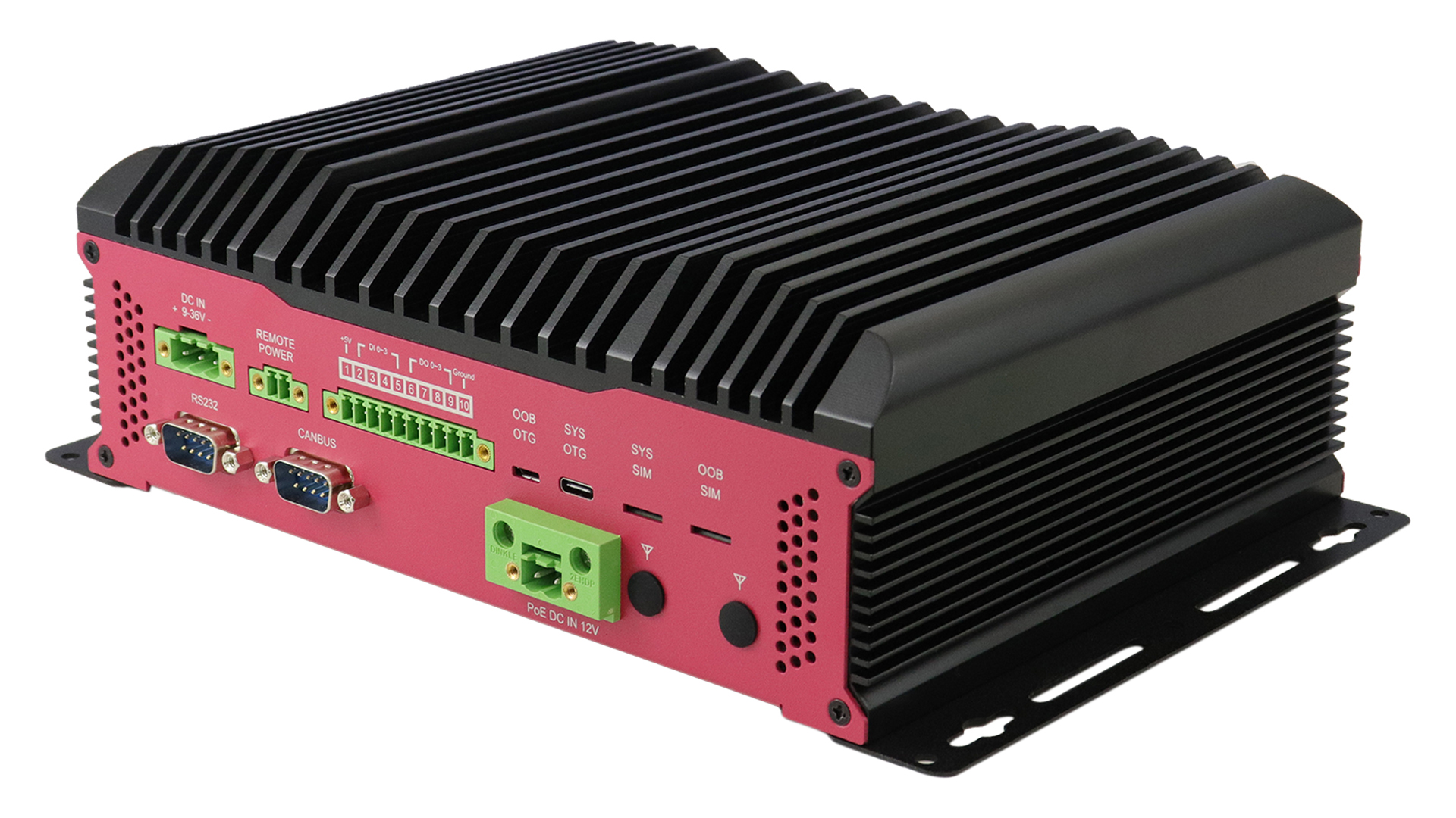 強固型邊緣AI無風扇電腦系統