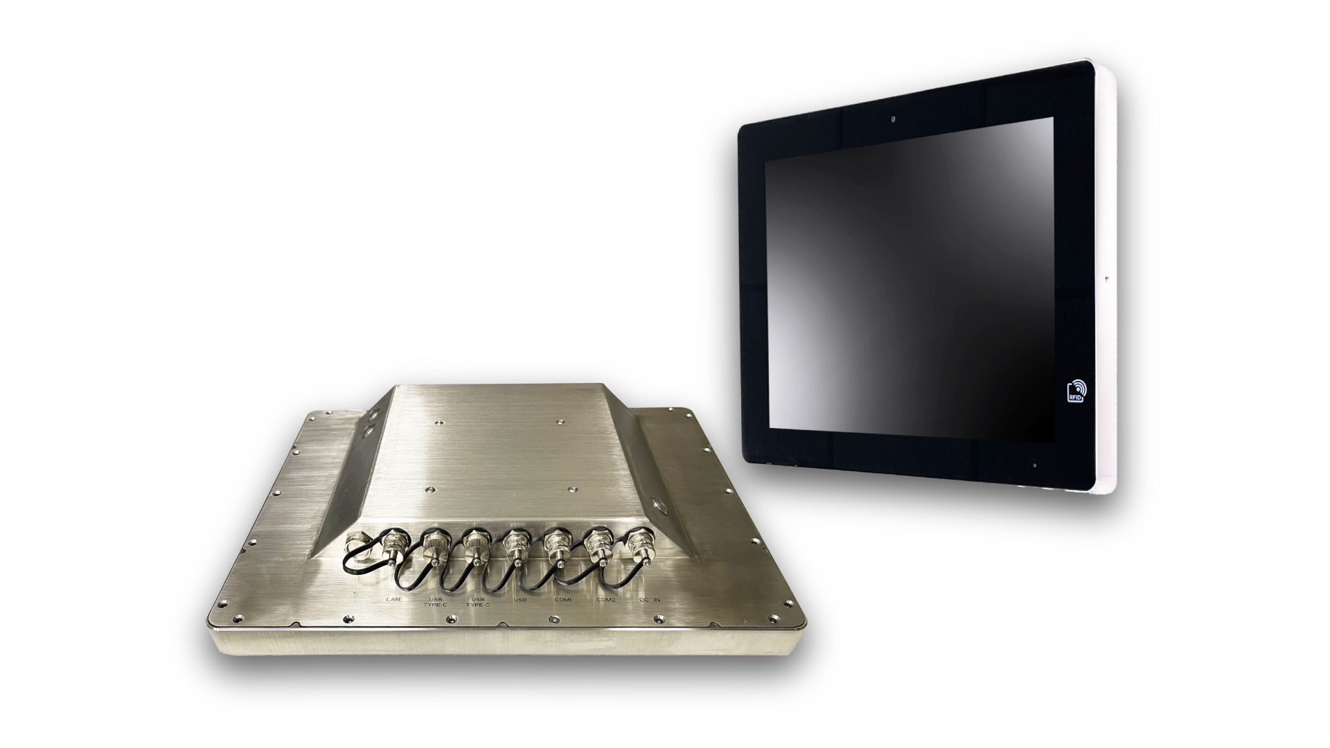 六面防水IP69K不鏽鋼食品級觸控螢幕電腦