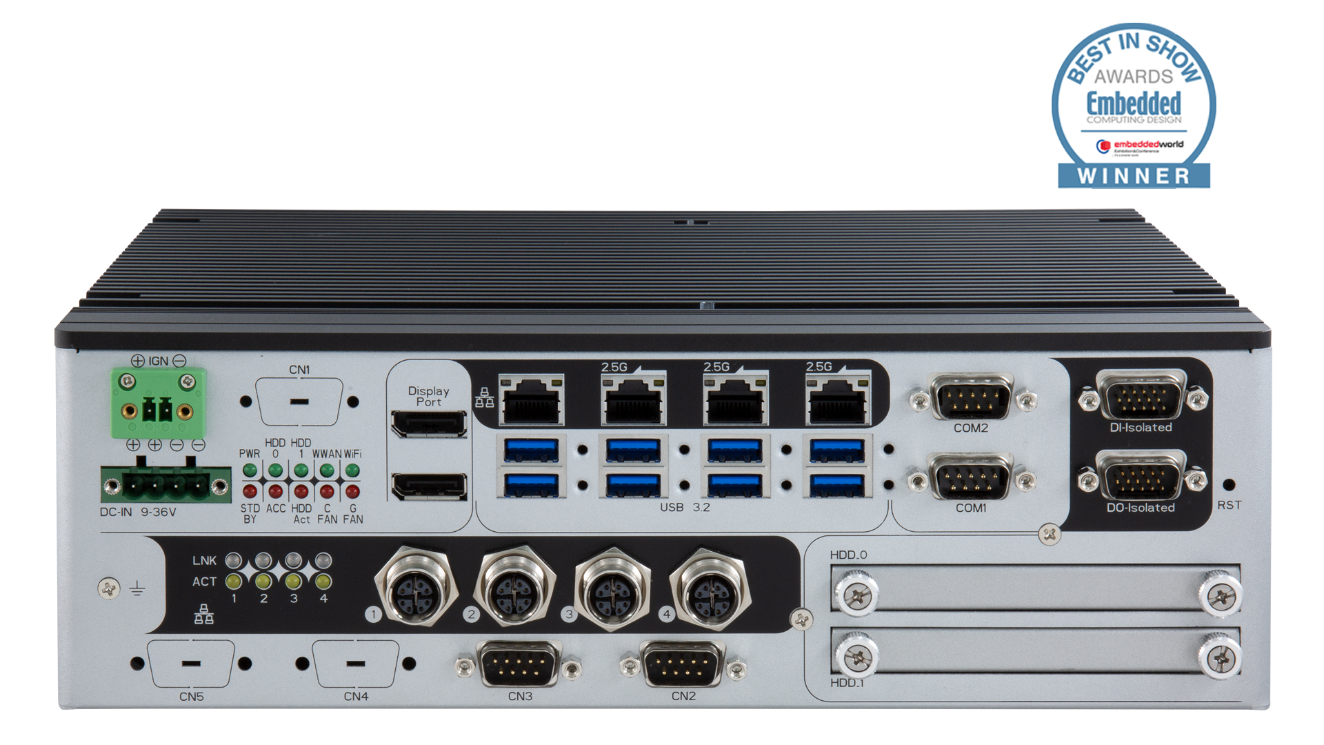 ESG高效能無風扇邊緣運算系統