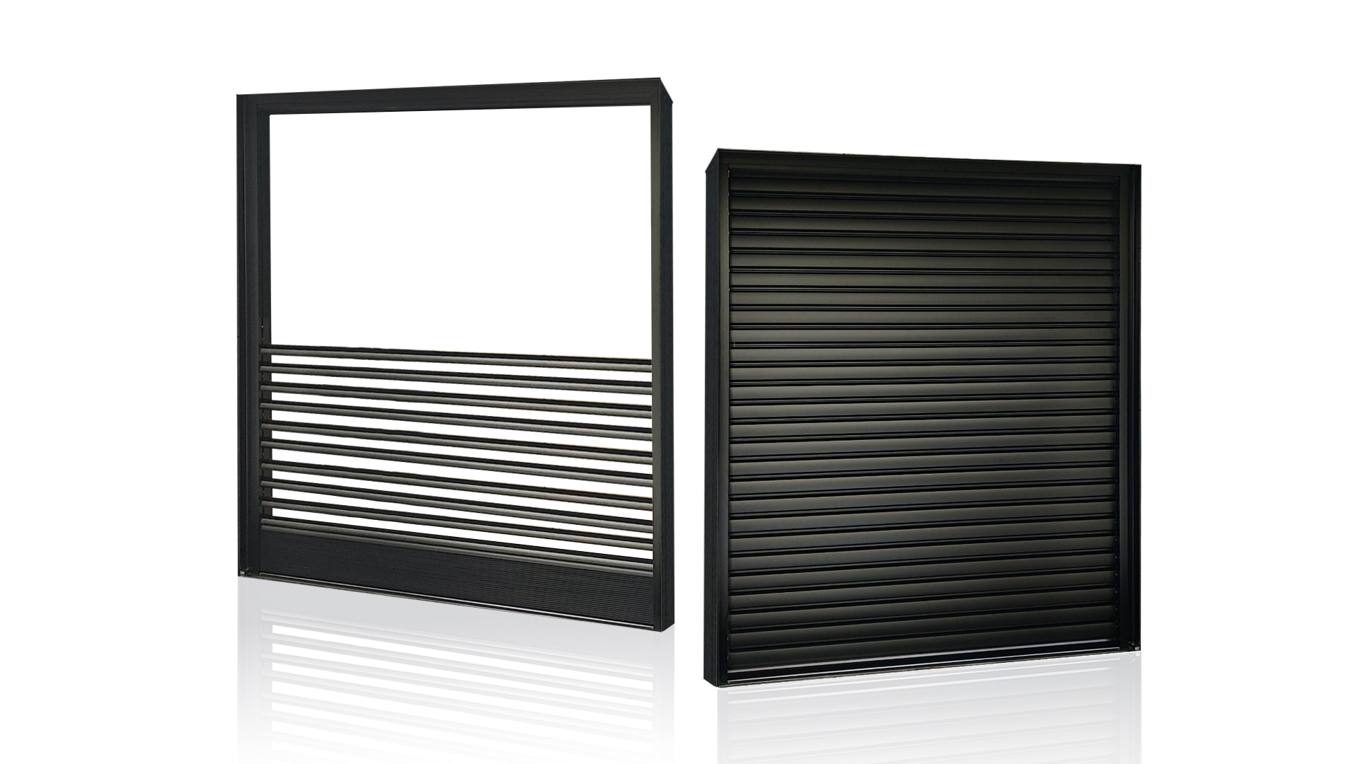 下收式電動百葉窗