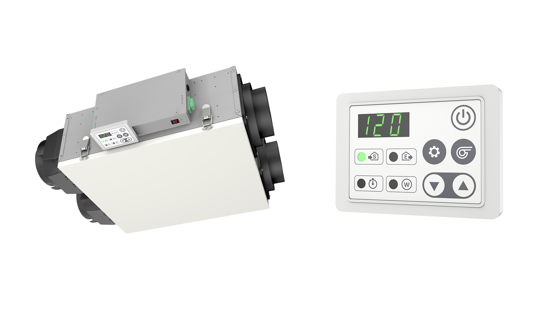 DC直流全熱交換器 - VEB S系列