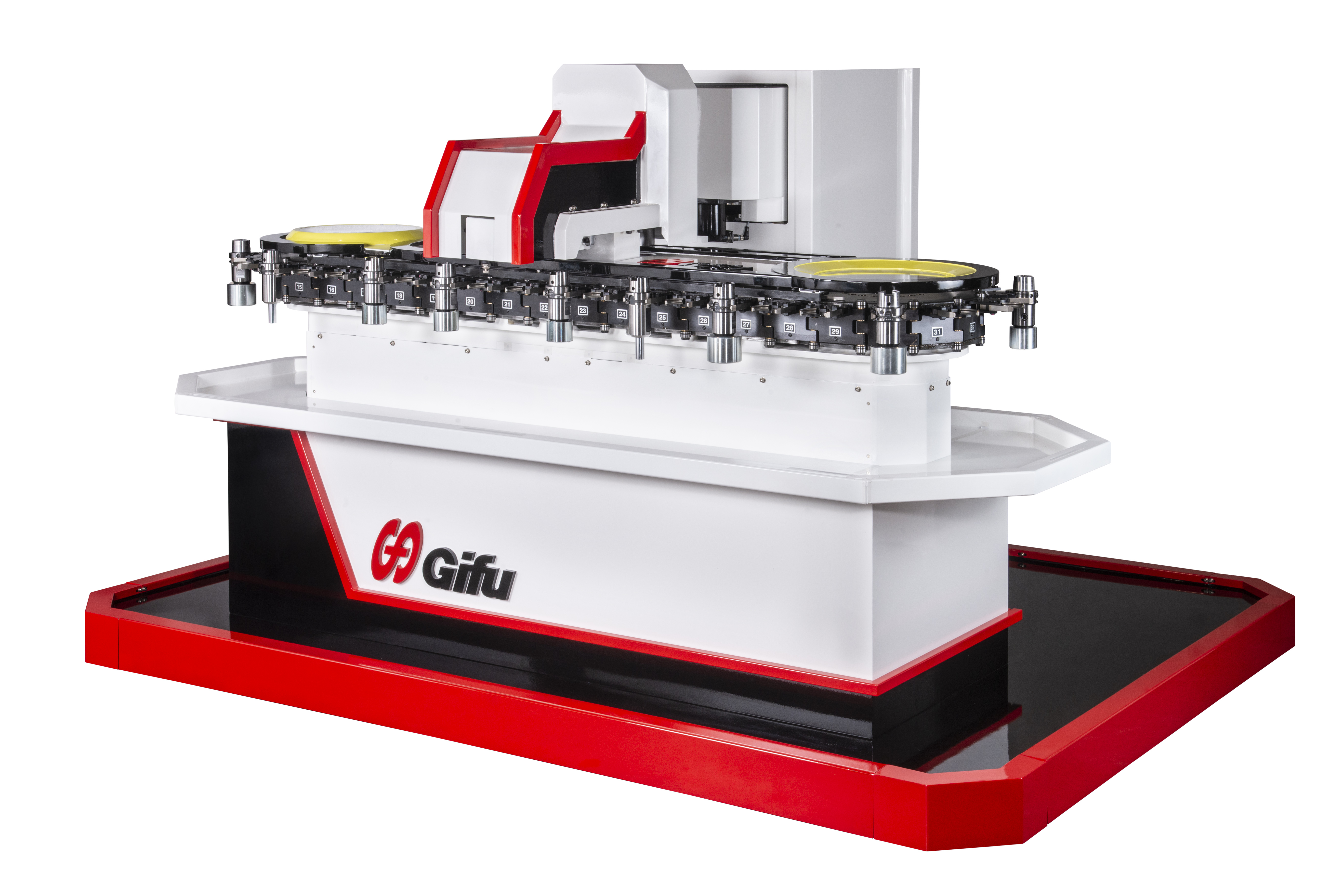 Low-Carbon Intelligent Multifunction Carousel-Type Chain Tool Magazine