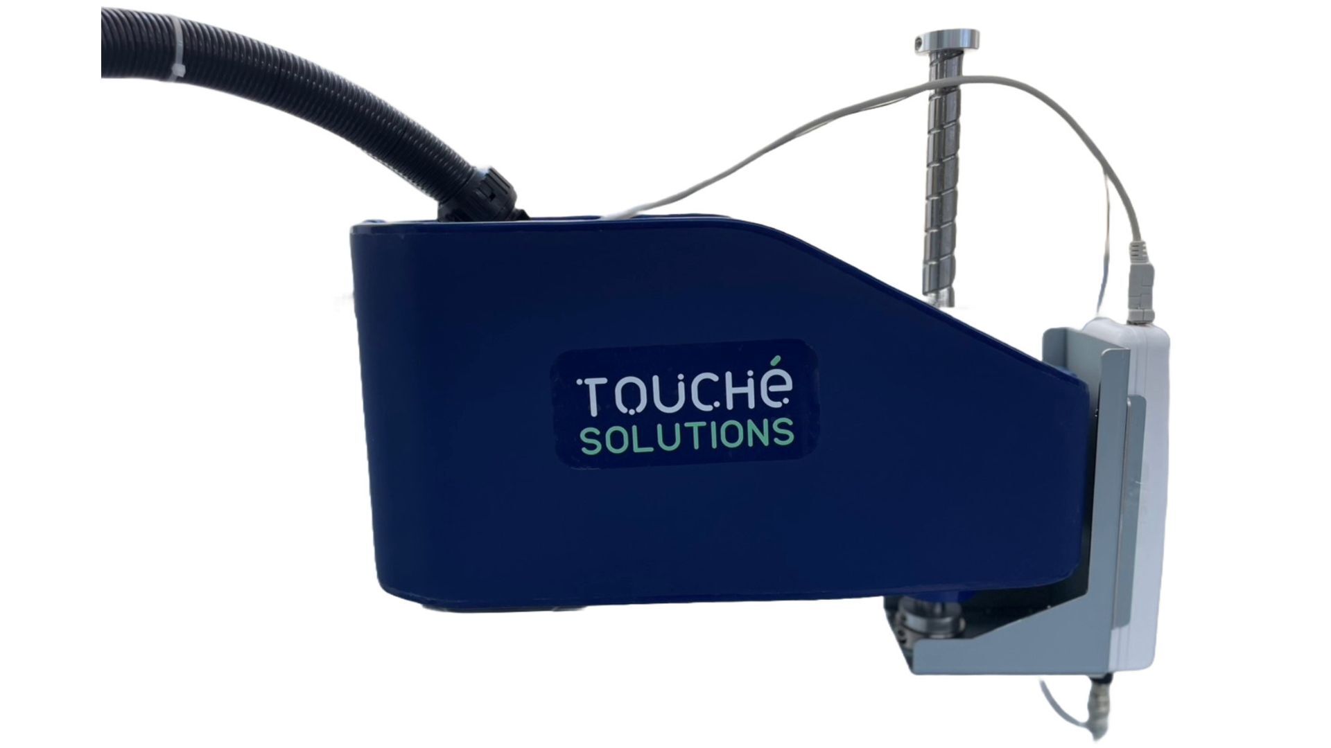 水平多關節機器手臂泛用智慧安全皮膚