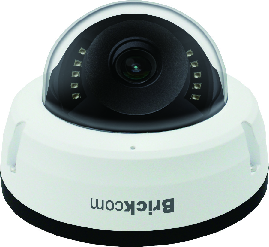 4 Megapixel Day & Night Compact Vandal Dome Network Camera / Brickcom Corporation