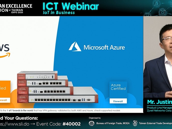 Taiwan Excellence ICT Webinar (IoT in Business) โชว์ความร่วมมือระหว่างไทยและไต้หวันในธุรกิจ IoT