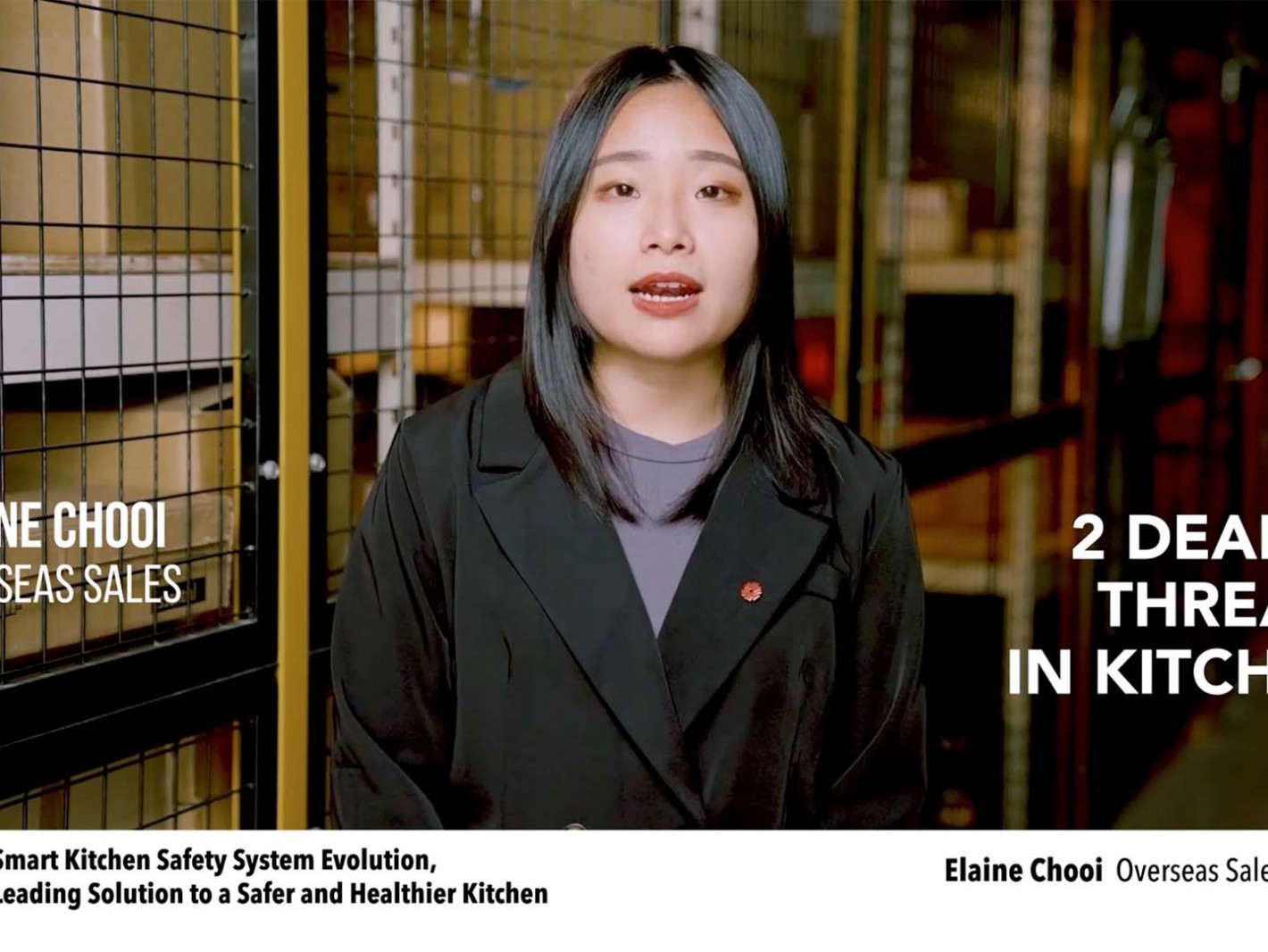 耀主科技股份有限公司徐沛琳Elaine Chooi 國外業務介紹如何透過e+瓦斯爐自動關火器改變世界爐具用火安全與健康方式