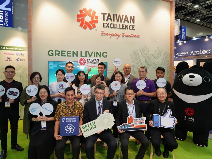 ​​馬來西亞建材展登場 台灣精品創新秀出綠色生活​