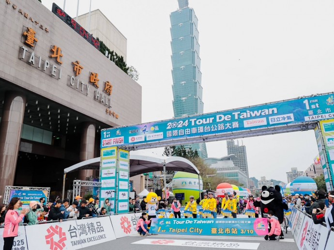 台灣精品福熊現身環台賽   為臺灣自行車產業加油