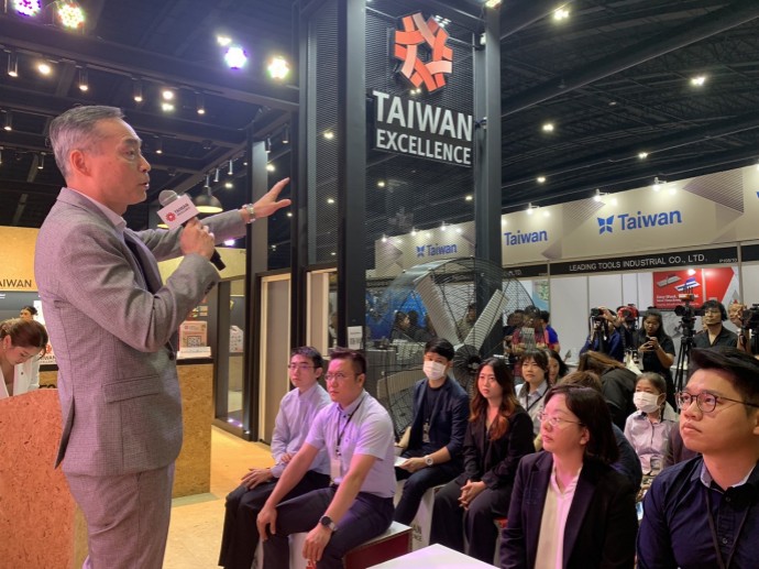 台灣精品在泰國建材展  引領文化科技與永續建築新風潮