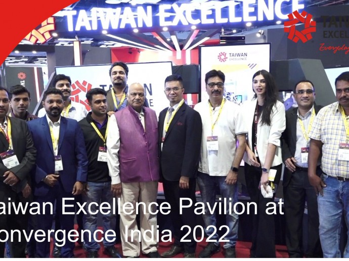 Taiwan Excellence Pavilion at Convergence India 2022｜Taiwan Excellence 台灣精品